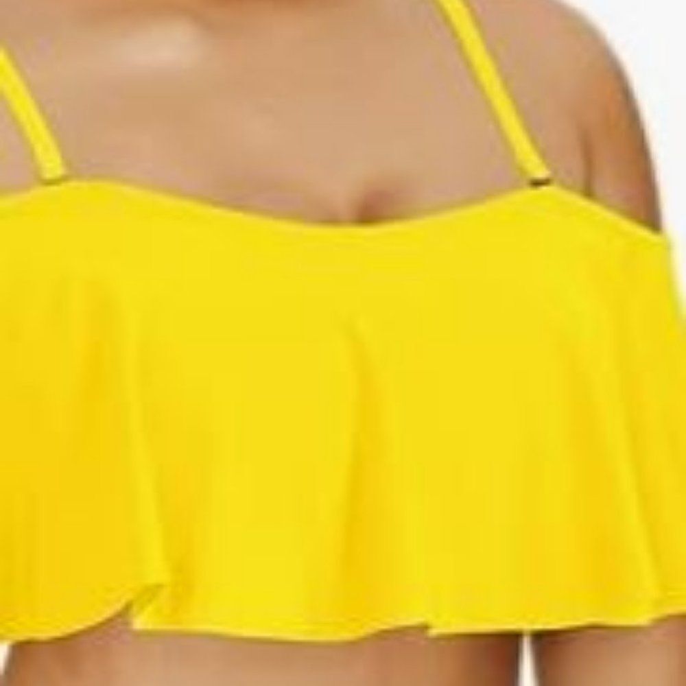 Daci  Plus Size Bikini  High Waisted Ruffle Two Piece Swimsuits Tummy Control